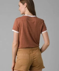 Prana Women's Cozy Up Ringer Tee