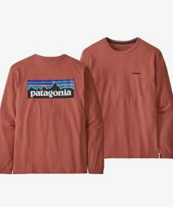 Patagonia Women's Long Sleeve P-6 Logo Responsibili-Tee