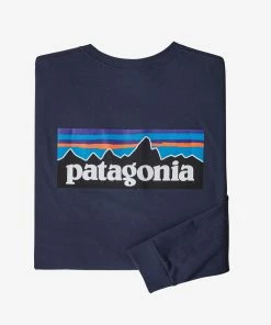 Budget ๐ Patagonia Men's Long-Sleeve P-6 Logo Responsibili-Tee โ๏ธ 18 Patagonia Men's Long-Sleeve P-6 Logo Responsibili-Tee