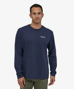 Budget ๐ Patagonia Men's Long-Sleeve P-6 Logo Responsibili-Tee โ๏ธ 19 Patagonia Men's Long-Sleeve P-6 Logo Responsibili-Tee