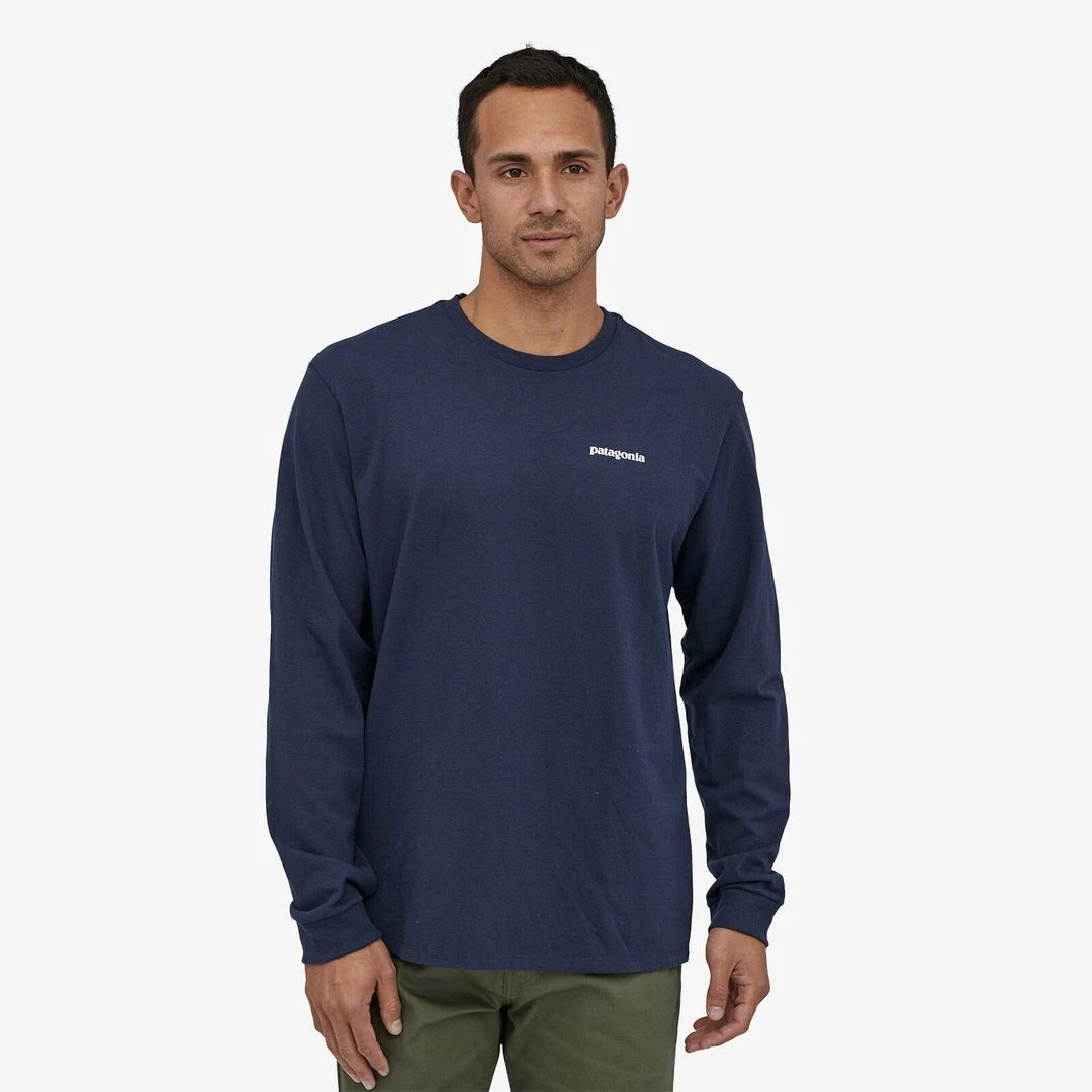 Budget ๐ Patagonia Men's Long-Sleeve P-6 Logo Responsibili-Tee โ๏ธ 10 Patagonia Men's Long-Sleeve P-6 Logo Responsibili-Tee