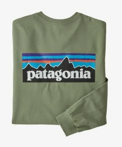 Budget ๐ Patagonia Men's Long-Sleeve P-6 Logo Responsibili-Tee โ๏ธ 20 Patagonia Men's Long-Sleeve P-6 Logo Responsibili-Tee