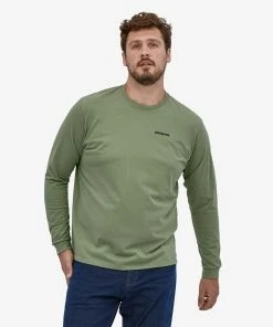 Budget ๐ Patagonia Men's Long-Sleeve P-6 Logo Responsibili-Tee โ๏ธ 21 Patagonia Men's Long-Sleeve P-6 Logo Responsibili-Tee