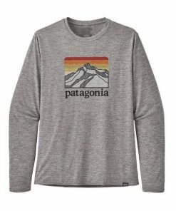 Patagonia Men's Long-Sleeve Cap Cool Daily Graphic Shirt