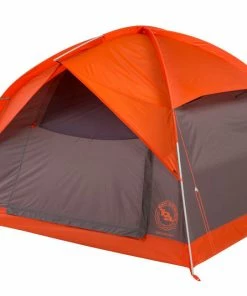 Big Agnes Dog House 4 Tent Orange/Taupe/Eggplant Gear
