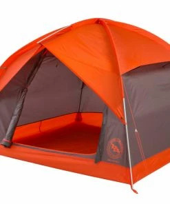 Big Agnes Dog House 4 Tent Orange/Taupe/Eggplant Gear