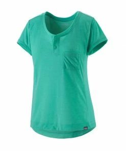 Top 10 ✨ Patagonia 👩 Women's Cap Cool Trail Bike Henley ✨ 7 Patagonia Women's Cap Cool Trail Bike Henley