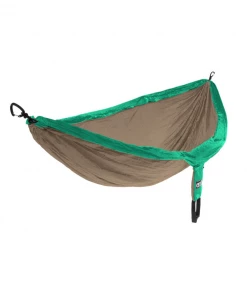 ENO DoubleNest Hammock Emerald/Khaki Gear