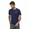 Patagonia Men's P-6 Logo Organic T-shirt
