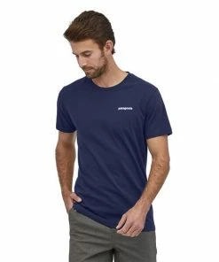 Patagonia Men's P-6 Logo Organic T-shirt
