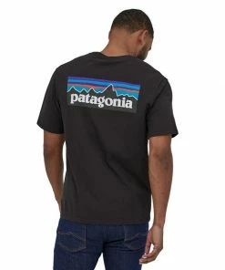 Patagonia Men's P-6 Logo Organic T-shirt