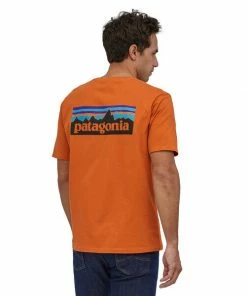 Patagonia Men's P-6 Logo Organic T-shirt