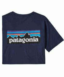 Patagonia Men's P-6 Logo Organic T-shirt