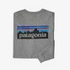 Patagonia Men's Long-Sleeve P-6 Logo Responsibili-Tee