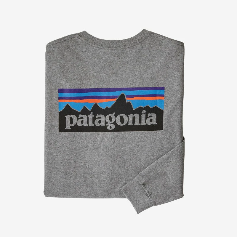 Budget ๐ Patagonia Men's Long-Sleeve P-6 Logo Responsibili-Tee โ๏ธ 3 Patagonia Men's Long-Sleeve P-6 Logo Responsibili-Tee