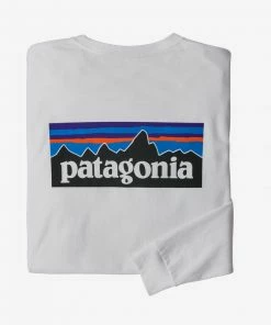 Patagonia Men's Long-Sleeve P-6 Logo Responsibili-Tee