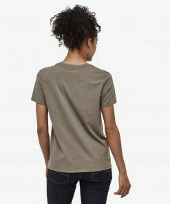 Patagonia Women's Pastel P-6 Logo Organic Crew T-Shirt