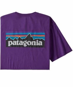 Patagonia Men's P-6 Logo Organic T-shirt