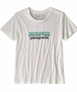 Patagonia Women's Pastel P-6 Logo Organic Crew T-Shirt