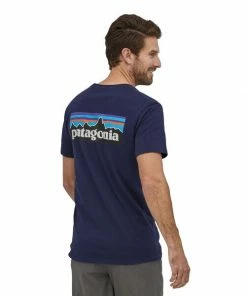 Patagonia Men's P-6 Logo Organic T-shirt