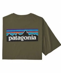 Patagonia Men's P-6 Logo Organic T-shirt
