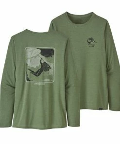 Patagonia Women's Longsleeve Cap Cool Daily Graphic Shirt