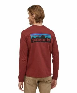 Budget ๐ Patagonia Men's Long-Sleeve P-6 Logo Responsibili-Tee โ๏ธ 15 Patagonia Men's Long-Sleeve P-6 Logo Responsibili-Tee