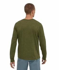 Patagonia Men's Long-Sleeve Cap Cool Daily Graphic Shirt