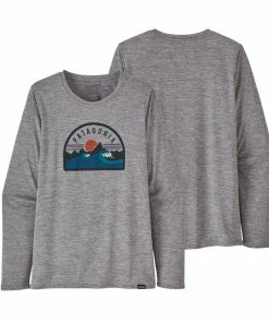 Patagonia Women's Longsleeve Cap Cool Daily Graphic Shirt