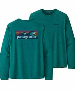 Patagonia Men's Long-Sleeve Cap Cool Daily Graphic Shirt