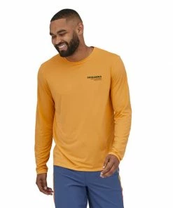 Patagonia Men's Long-Sleeve Cap Cool Daily Graphic Shirt