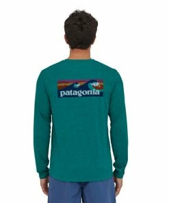 Patagonia Men's Long-Sleeve Cap Cool Daily Graphic Shirt