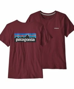 Patagonia Women's Pastel P-6 Logo Organic Crew T-Shirt