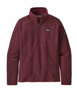 Best Sale 😀 Patagonia 👩 Women's Better Sweater 1/4 Zip ✨ 19 Patagonia Women's Better Sweater 1/4 Zip
