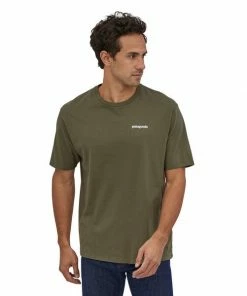 Patagonia Men's P-6 Logo Organic T-shirt